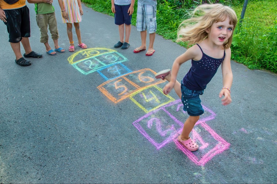 Math Hopscotch