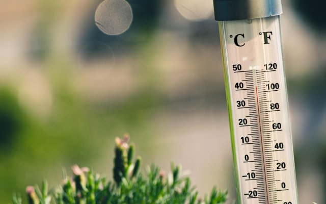 Usando matemáticas mentales para convertir Fahrenheit a Celsius