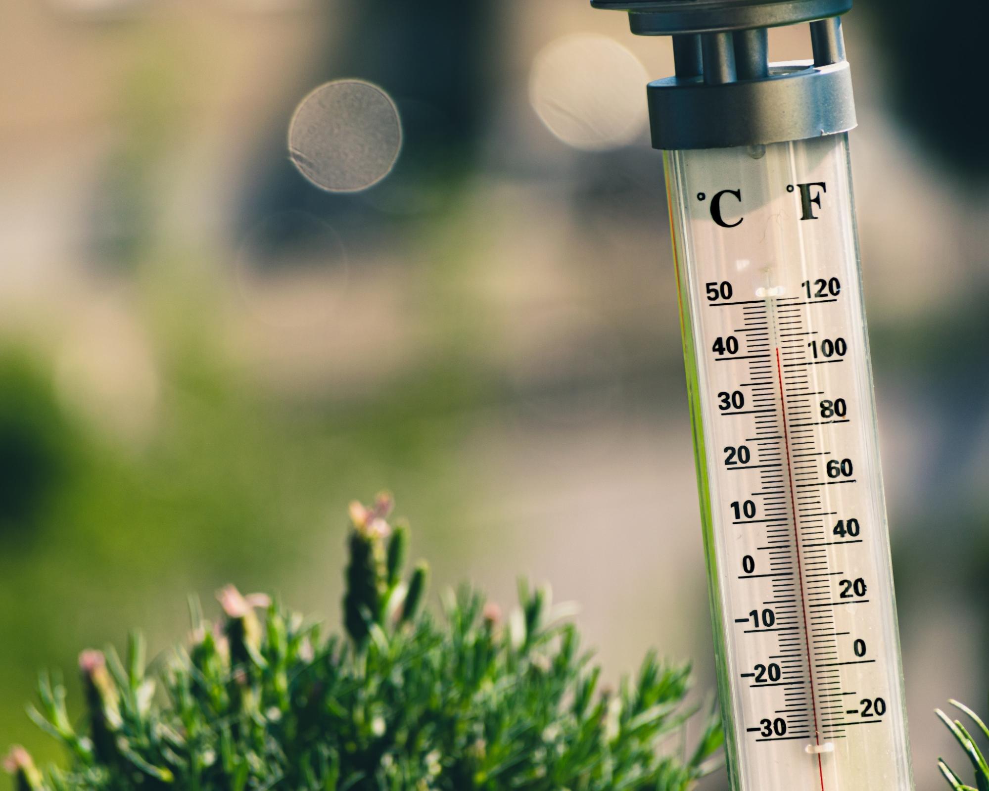 Usando matemáticas mentales para convertir Fahrenheit a Celsius