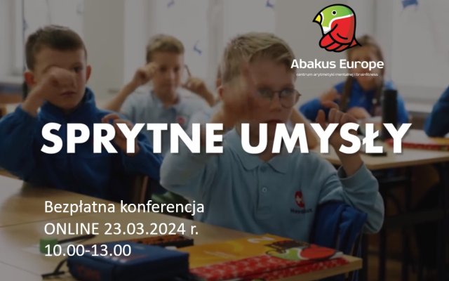 Bezpłatna konferencja ONLINE, 23.03.2024 r.