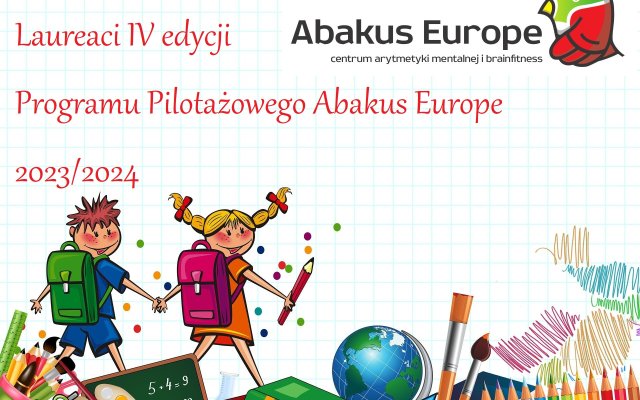 Laureaci IV edycji Programu Pilotażowego Abakus Europe 2023/2024