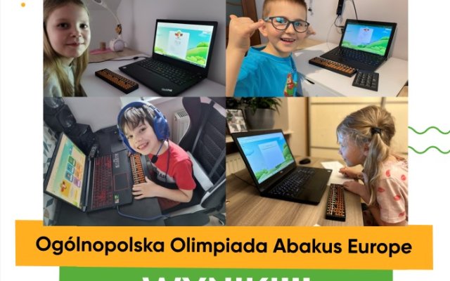 Wyniki Ogólnopolskiej Olimpiady ONLINE Abakus Europe