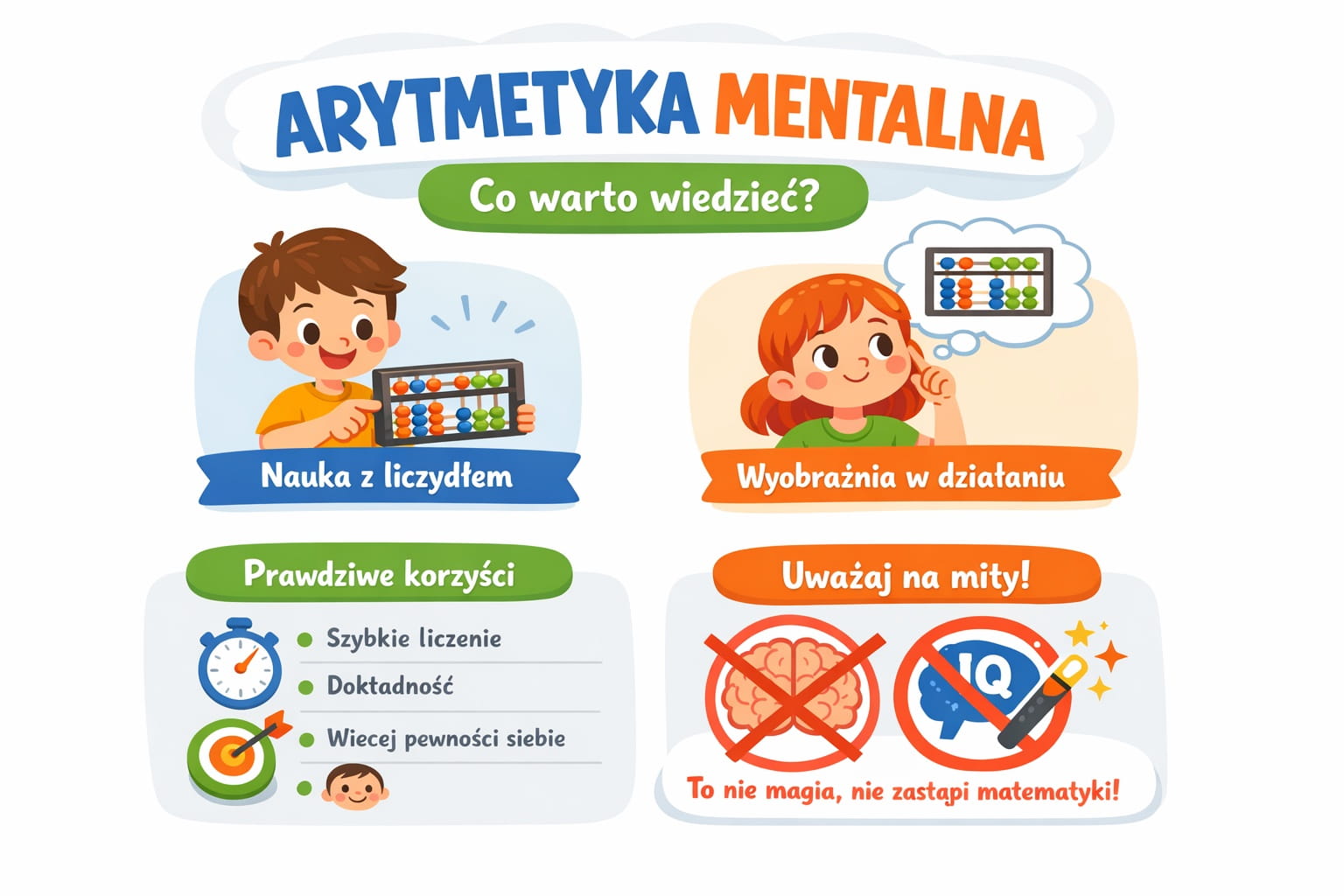 Czy warto zapisać dziecko na arytmetykę mentalną?